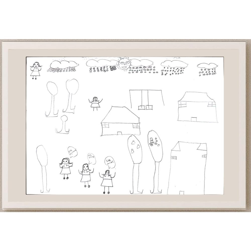 İrem Özcan 29x21cm Orijinal Karikatür BOD00637