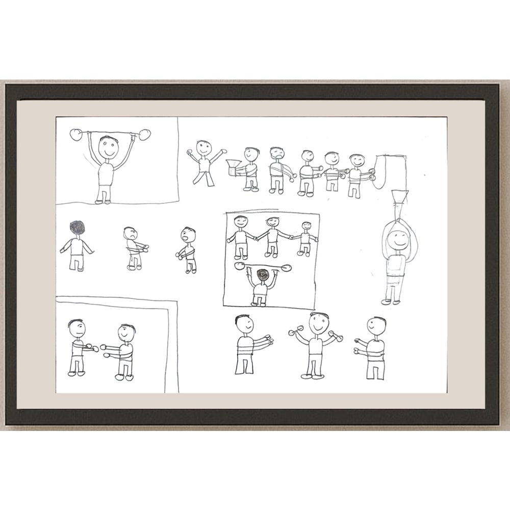 Bilge Soysal 29x21cm Orijinal Karikatür BOD00638
