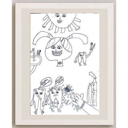 Şüheda Sarı 29x21cm Orijinal Karikatür BOD00639