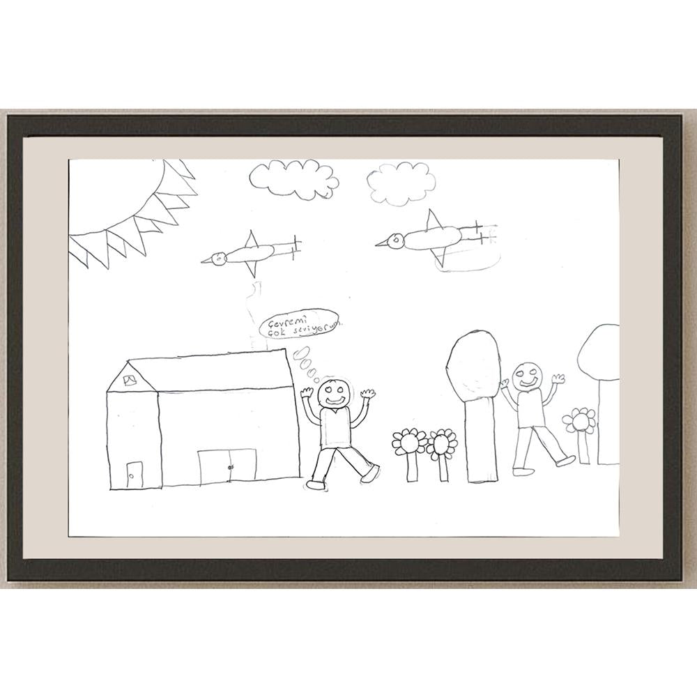 Benan Alatepe 29x21cm Orijinal Karikatür BOD00640