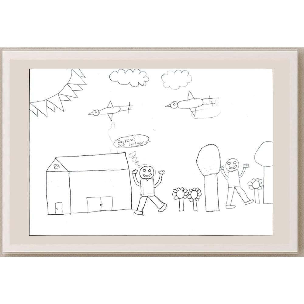 Benan Alatepe 29x21cm Orijinal Karikatür BOD00640