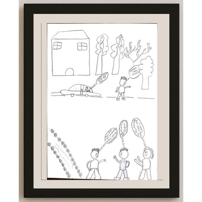 Osman Acar 29x21cm Orijinal Karikatür BOD00641