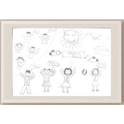 Gamze Aydoğan 29x21cm Orijinal Karikatür BOD00643