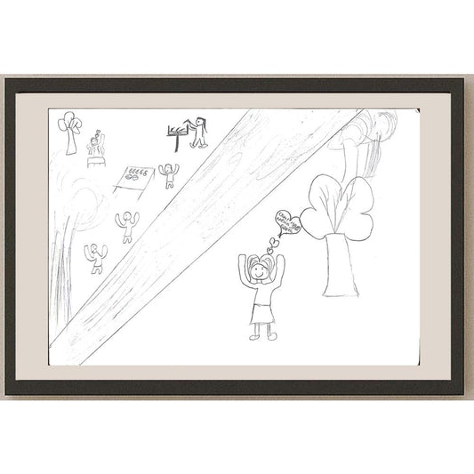Arif Şimşek 29x21cm Orijinal Karikatür BOD00651
