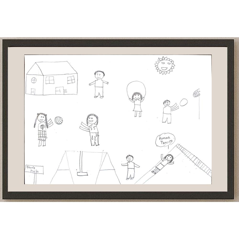 Sude Öztürk 29x21cm Orijinal Karikatür BOD00653
