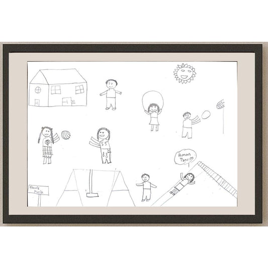Sude Öztürk 29x21cm Orijinal Karikatür BOD00653