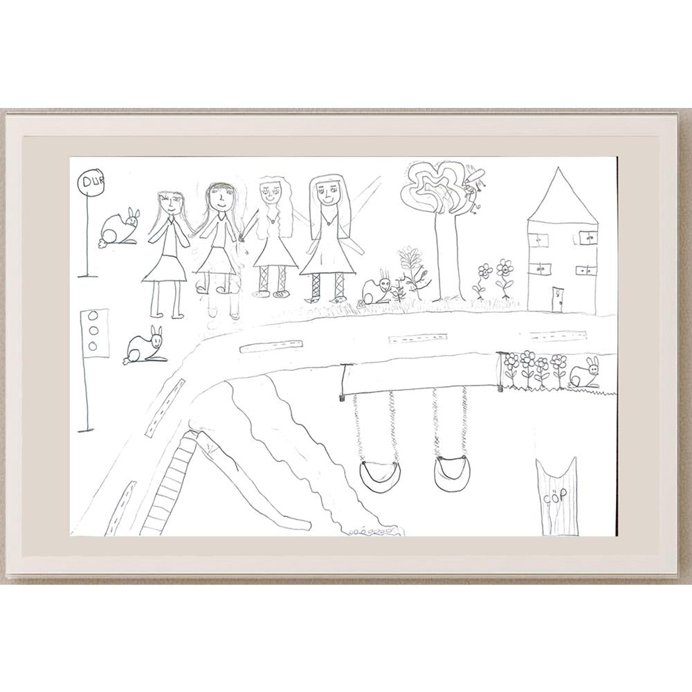 Sevde Arslan 29x21cm Orijinal Karikatür BOD00655