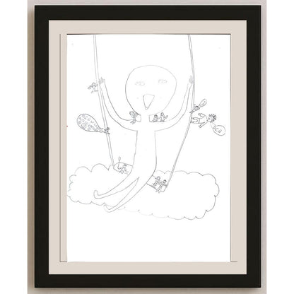 Beyzanur Atlı 29x21cm Orijinal Karikatür BOD00656
