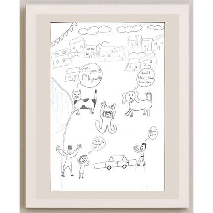 Seyra Yıldırım 29x21cm Orijinal Karikatür BOD00657