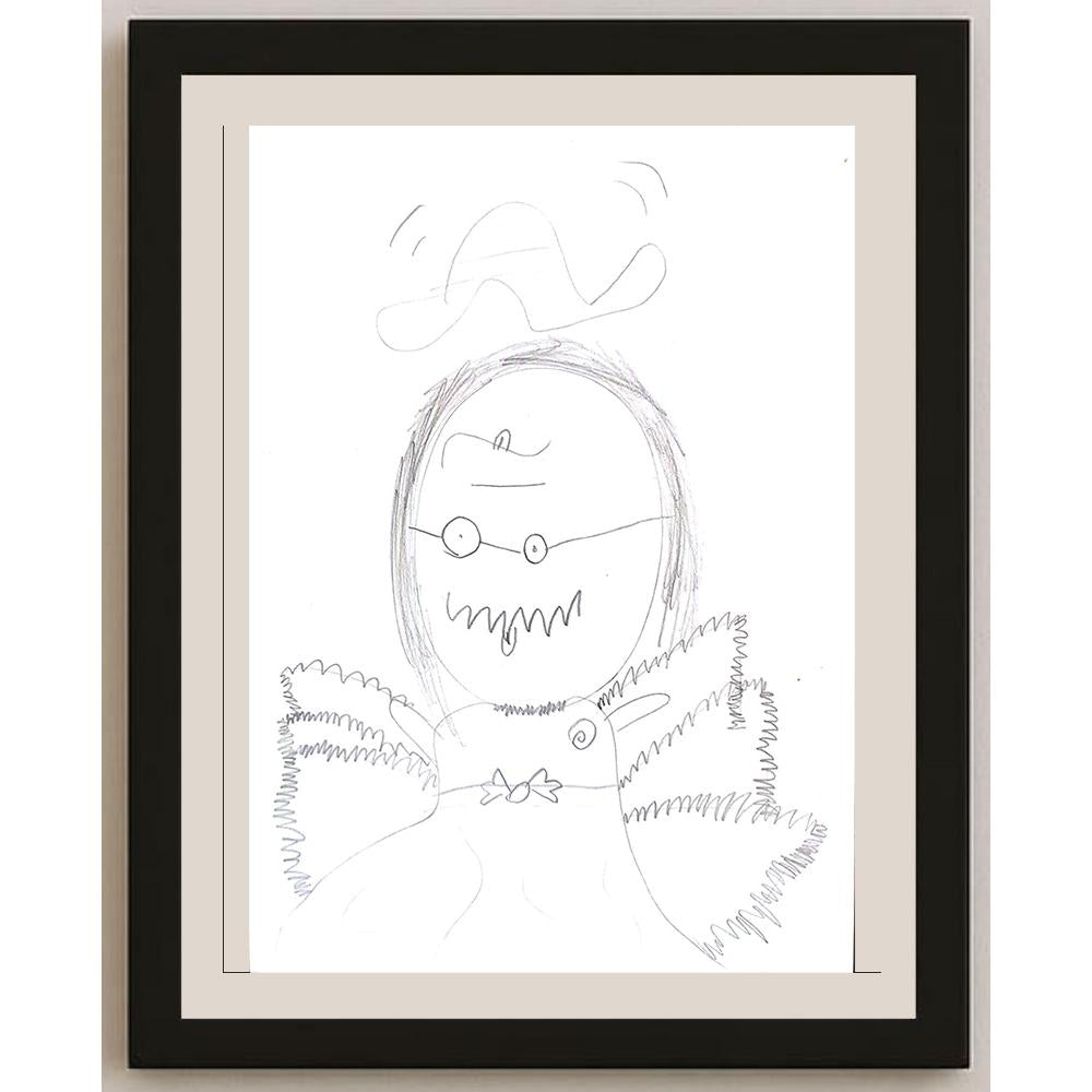 Büşra Ecem Çelik 29x21cm Orijinal Karikatür BOD00668