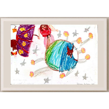 Büşra Ecem Çelik 29x21cm Orijinal Karikatür BOD00672