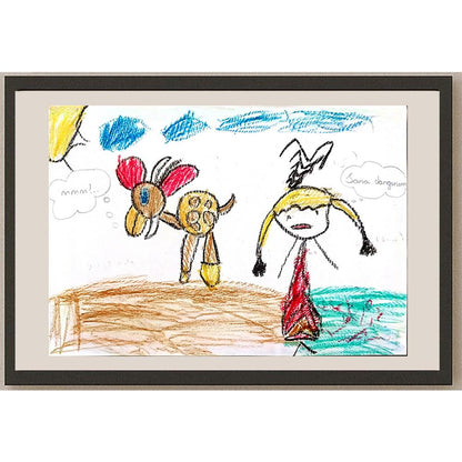 Büşra Ecem Çelik 29x21cm Orijinal Karikatür BOD00673