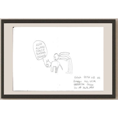 Gülşah Çetin 29x21cm Orijinal Karikatür BOD00682