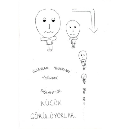 Melek Ergen 29x21cm Orijinal Karikatür BOD00687