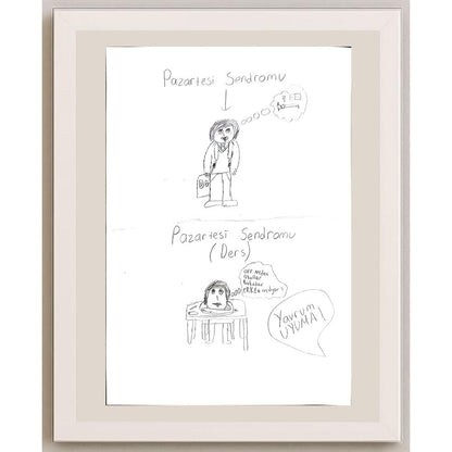 Cem Eteke 29x21cm Orijinal Karikatür BOD00690