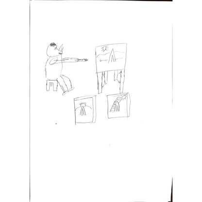 Cem Eteke 29x21cm Orijinal Karikatür BOD00691