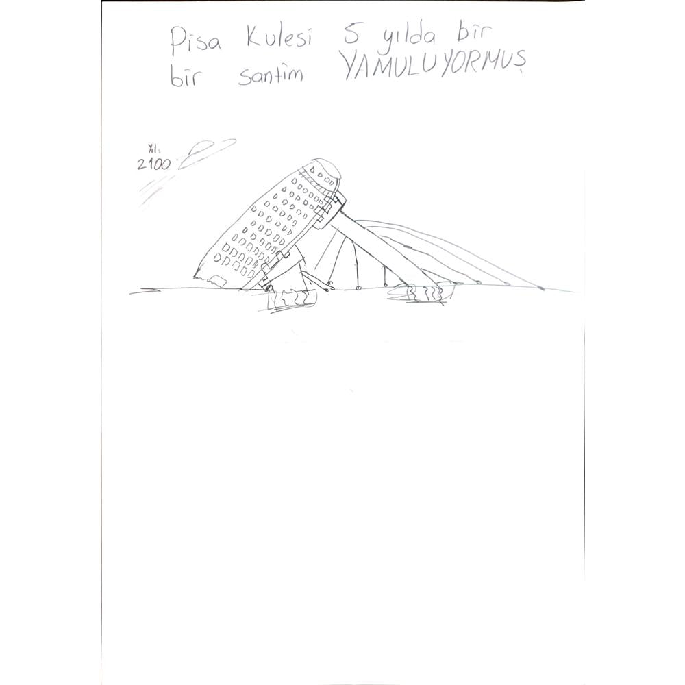 Cem Eteke 29x21cm Orijinal Karikatür BOD00692