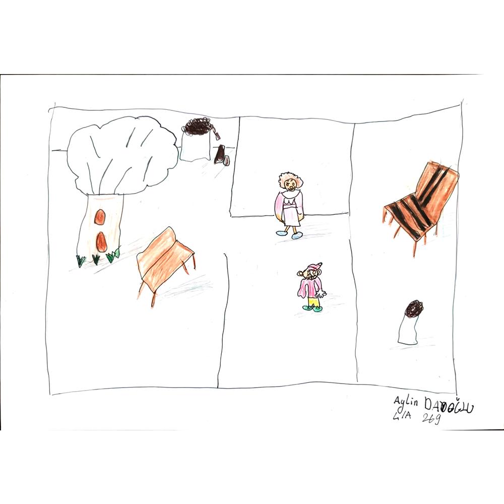 Aylin Dayıoğlu 29x21cm Orijinal Karikatür BOD00693