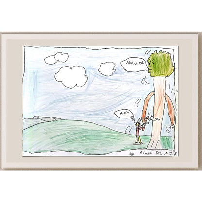 Emre Demir 29x21cm Orijinal Karikatür BOD00697