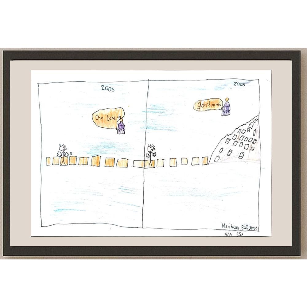 Merihcan Buğdaylı 29x21cm Orijinal Karikatür BOD00698