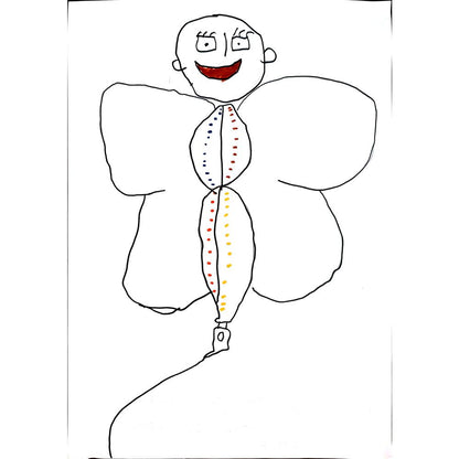 Meryem Kaymaz 43x30cm Orijinal Karikatür BOD00699