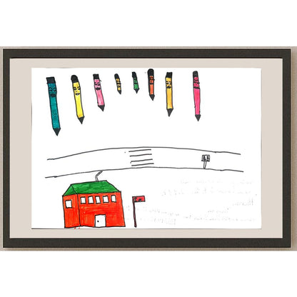 Hicran Yılmaz 29x21cm Orijinal Karikatür BOD00707