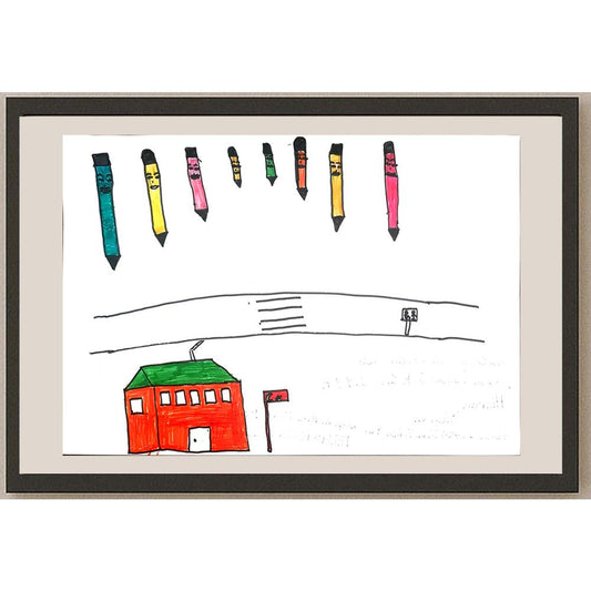 Hicran Yılmaz 29x21cm Orijinal Karikatür BOD00707