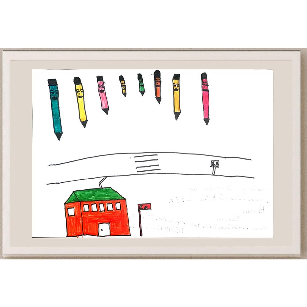 Hicran Yılmaz 29x21cm Orijinal Karikatür BOD00707