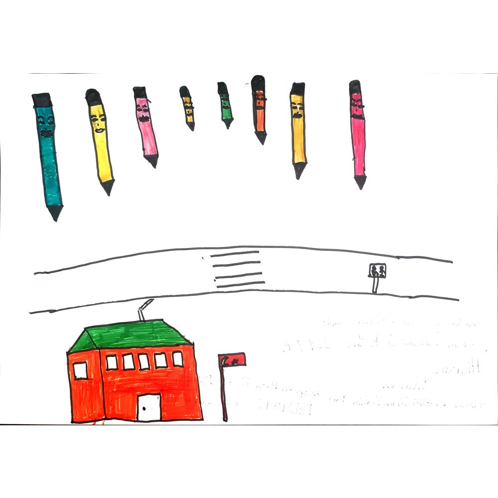 Hicran Yılmaz 29x21cm Orijinal Karikatür BOD00707
