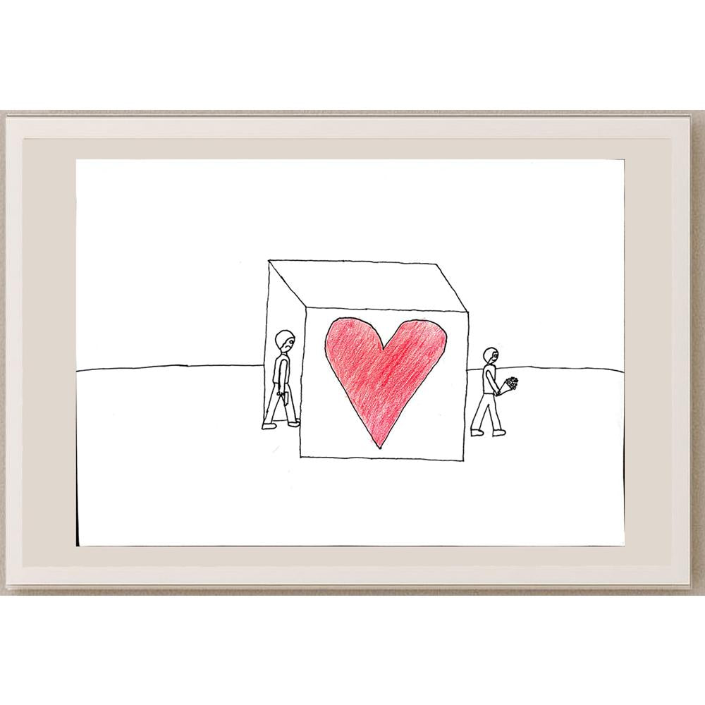 Uğur Kocabıyık 29x21cm Orijinal Karikatür BOD00712