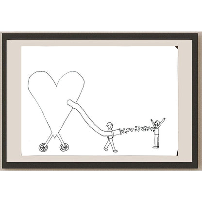 Uğur Kocabıyık 29x21cm Orijinal Karikatür BOD00717