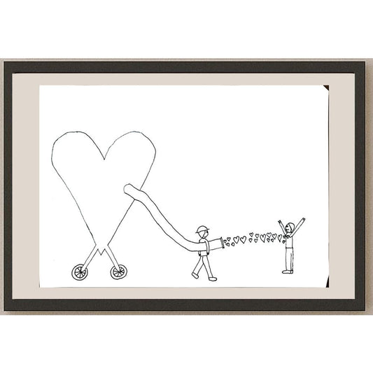Uğur Kocabıyık 29x21cm Orijinal Karikatür BOD00717