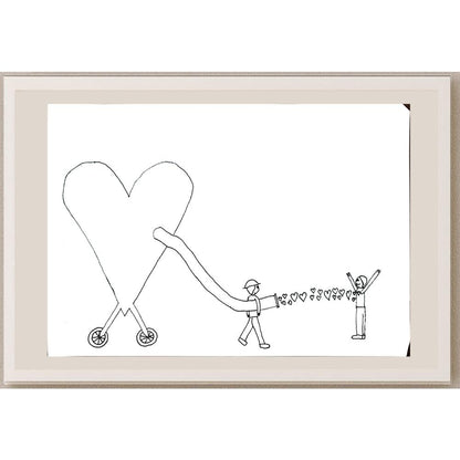 Uğur Kocabıyık 29x21cm Orijinal Karikatür BOD00717