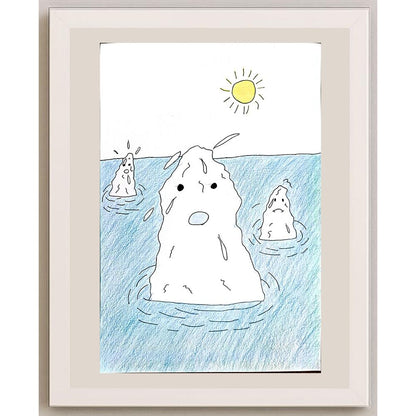 Büşra Renda 29x21cm Orijinal Karikatür BOD00722