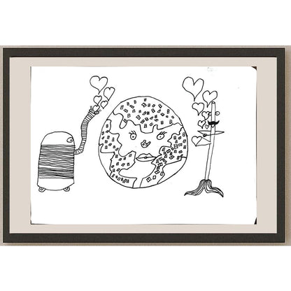 Erdeniz Çorbacıoğlu 29x21cm Orijinal Karikatür BOD00723