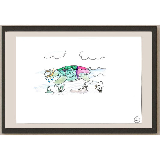 Elif Nemutlu 29x21cm Orijinal Karikatür BOD00726