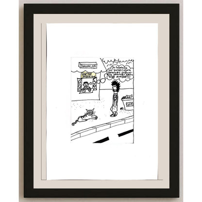 Rabia Dilara Çelik 16x12cm Orijinal Karikatür BOD00728