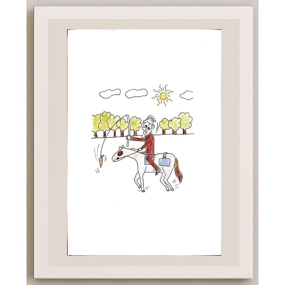 Deniz Koray Yılmaz 29x21cm Orijinal Karikatür BOD00732