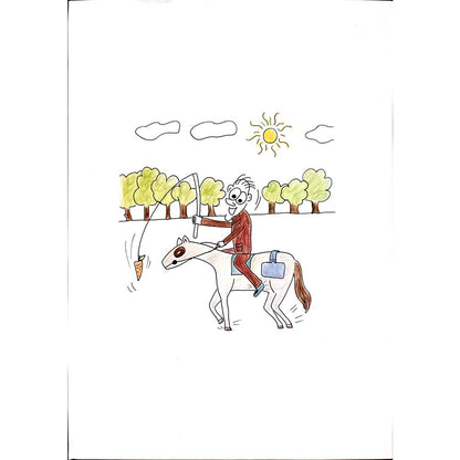 Deniz Koray Yılmaz 29x21cm Orijinal Karikatür BOD00732