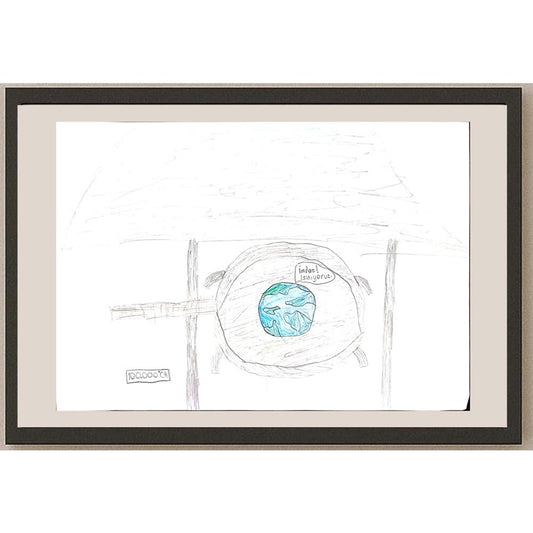 Emre Dalgıç 29x21cm Orijinal Karikatür BOD00741