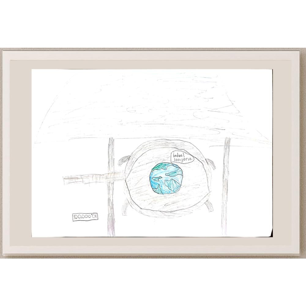 Emre Dalgıç 29x21cm Orijinal Karikatür BOD00741