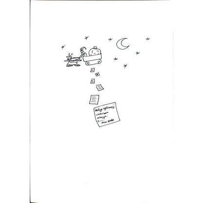 Oğul Girgin 29x21cm Orijinal Karikatür BOD00745