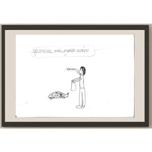 Oğuzcan Kılıç 29x21cm Orijinal Karikatür BOD00757