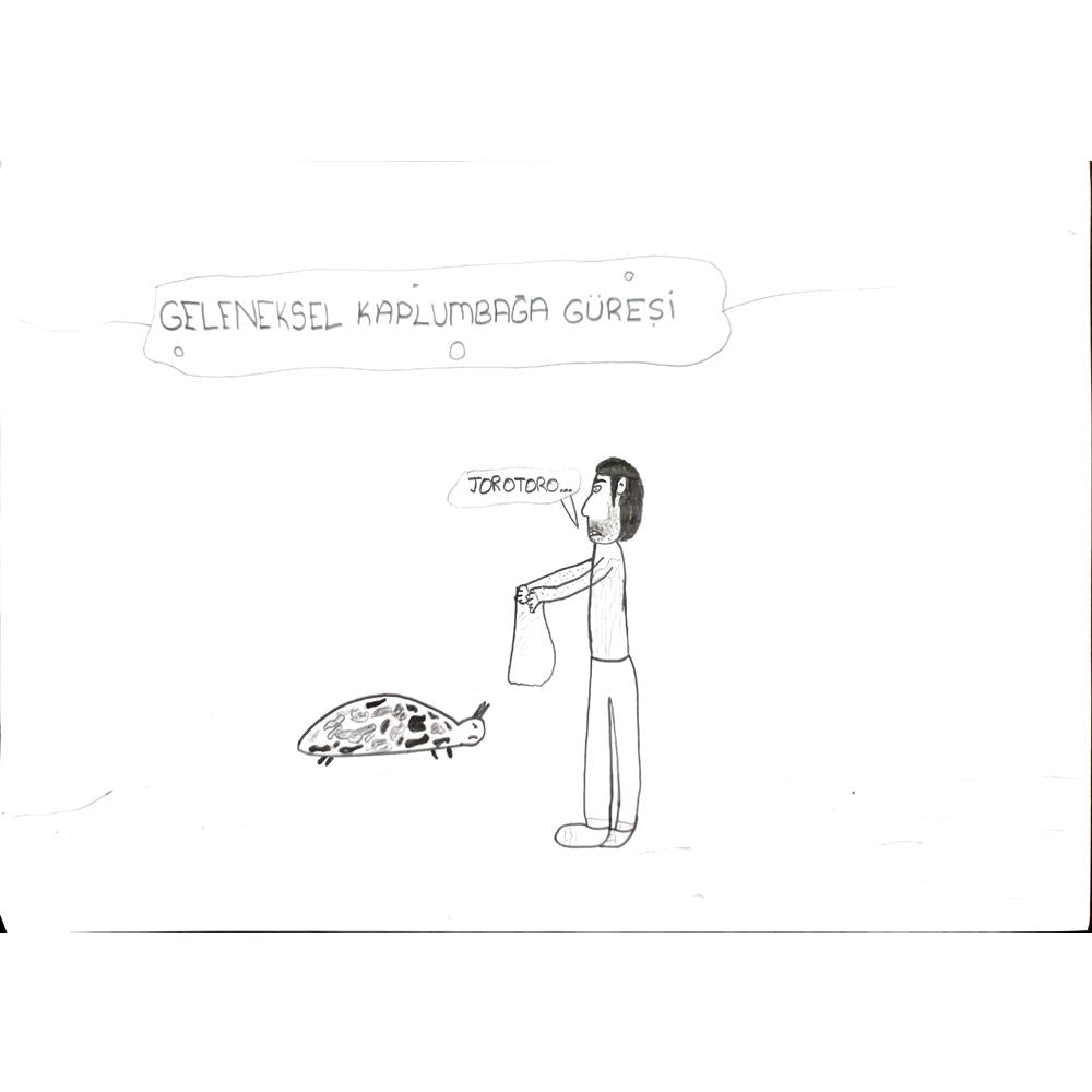 Oğuzcan Kılıç 29x21cm Orijinal Karikatür BOD00757
