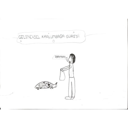 Oğuzcan Kılıç 29x21cm Orijinal Karikatür BOD00757