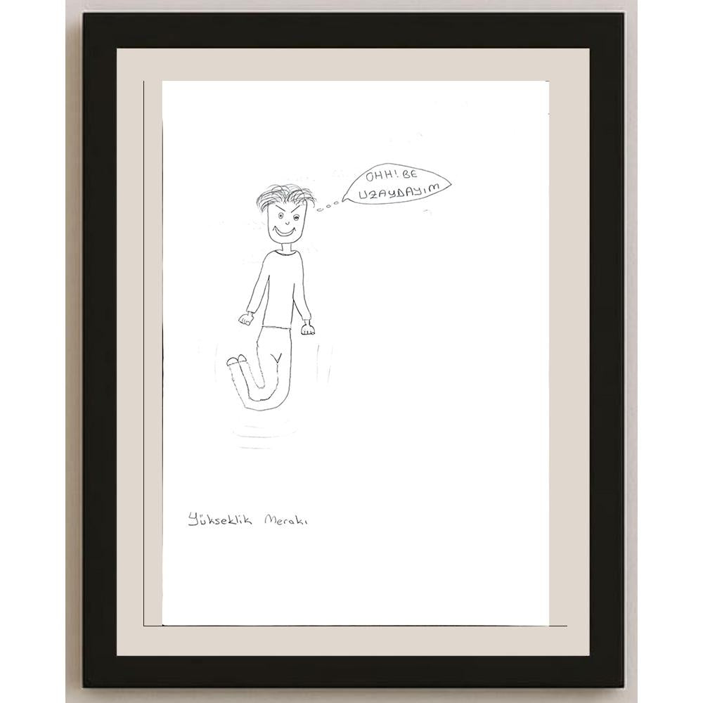 Leyla Acar 29x21cm Orijinal Karikatür BOD00758