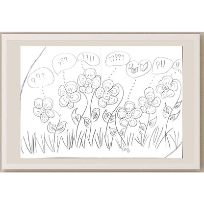 Elus 29x21cm Orijinal Karikatür BOD00759