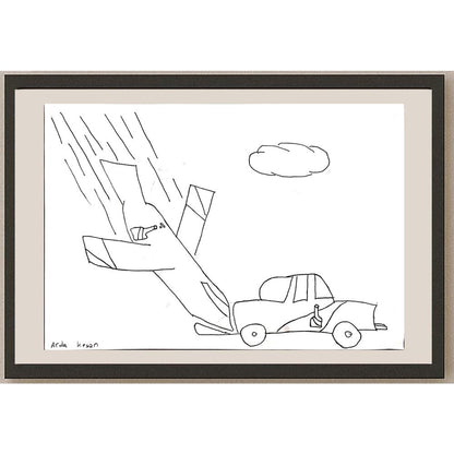 Arda Kesan 29x21cm Orijinal Karikatür BOD00767