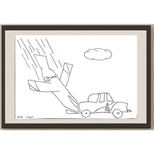 Arda Kesan 29x21cm Orijinal Karikatür BOD00767
