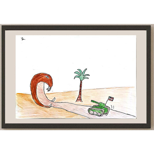 Yunus Yüzsüren 29x21cm Orijinal Karikatür BOD00774